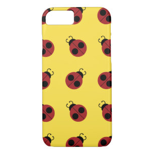 Capa Para iPhone Da Case-Mate Ladybug 60s retro legal vermelho