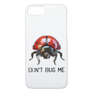 Capa iPhone 8/ 7 Ladybug Mecânico NÃO ME INSETO