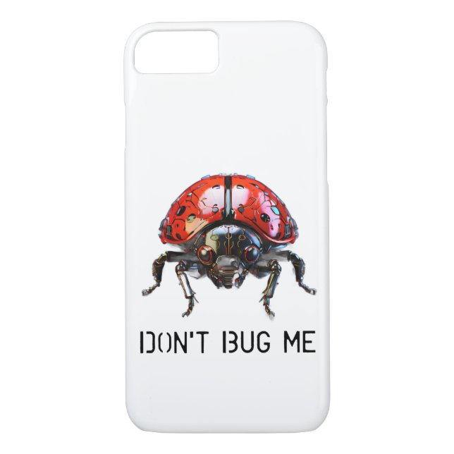 Capa Para iPhone, Case-Mate Ladybug Mecânico NÃO ME INSETO (Verso)