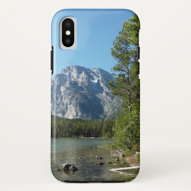 Capa Para iPhone, Case-Mate Lago Leigh no Parque Nacional Grand Teton (Verso)