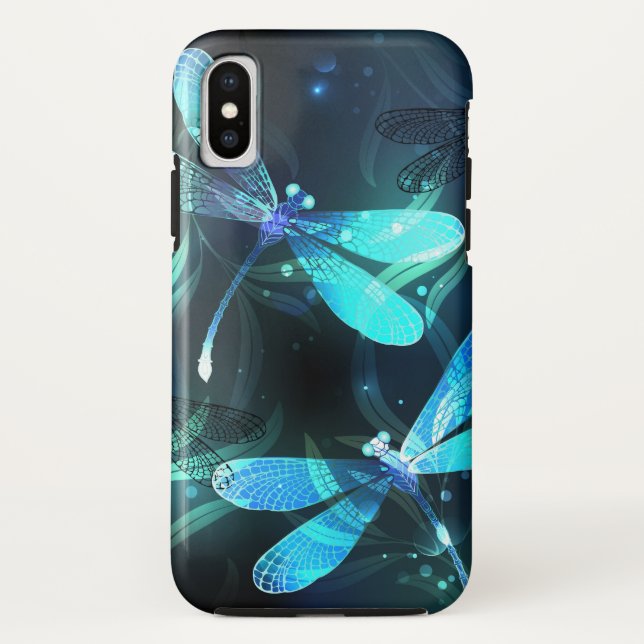 Capa Para iPhone, Case-Mate Lago Libélulas Brilhantes (Verso)