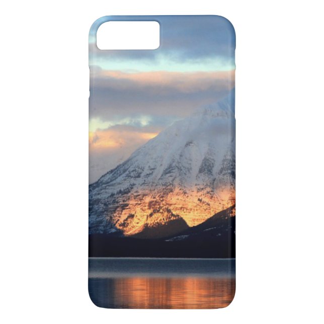 Capa Para iPhone, Case-Mate Lago McDonald, Parque Nacional Glacier (Verso)