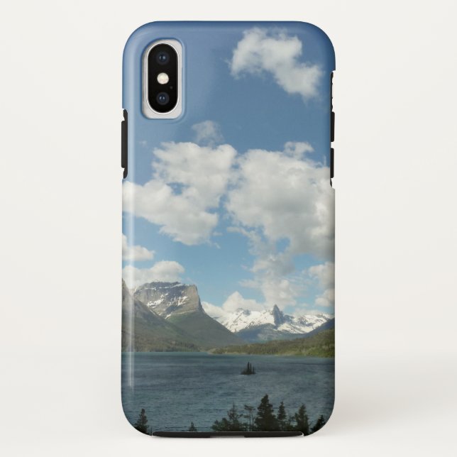 Capa Para iPhone, Case-Mate Lago Saint Mary II no Parque Nacional Glacier (Verso)
