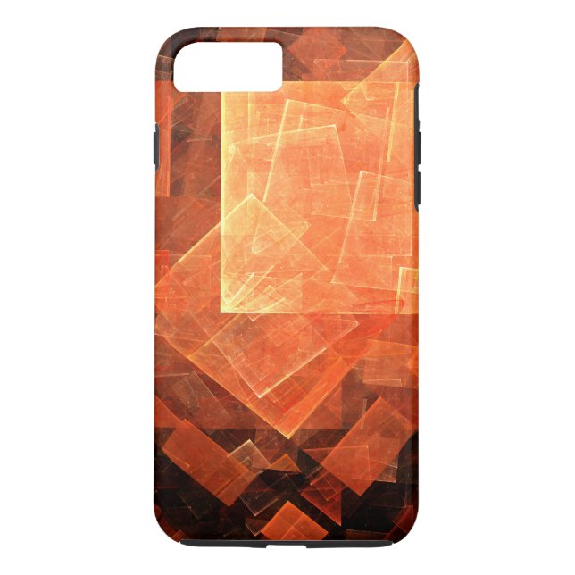 Capa Para iPhone, Case-Mate Lâmpada Abstrato de Arte Duro (Verso)