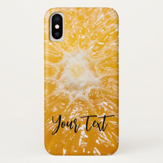 Capa Para iPhone, Case-Mate Laranja Yellow Unisex Girly (Verso)