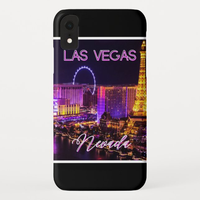 Capa Para iPhone, Case-Mate Las Vegas Nevada Skyline (Verso)