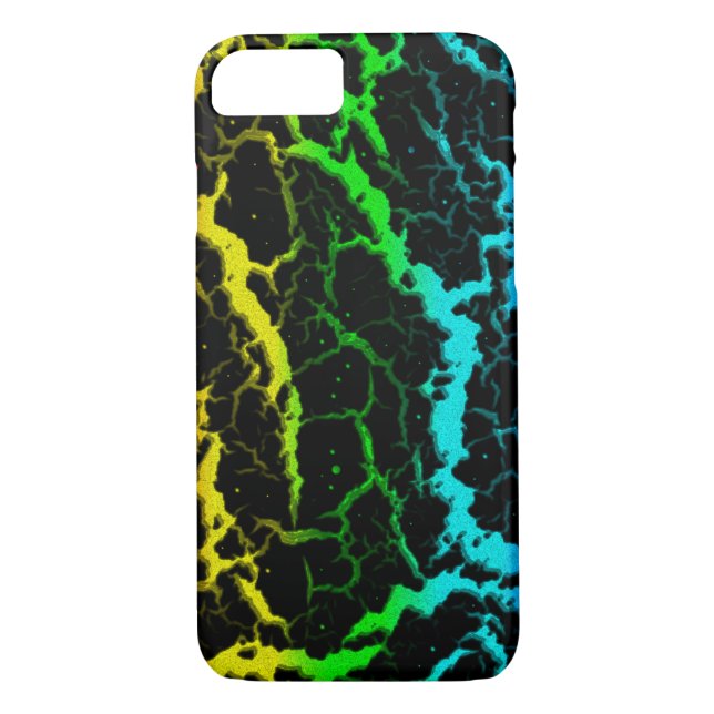 Capa Para iPhone, Case-Mate Lava do Espaço Cracking - Espectro de Luz (Verso)