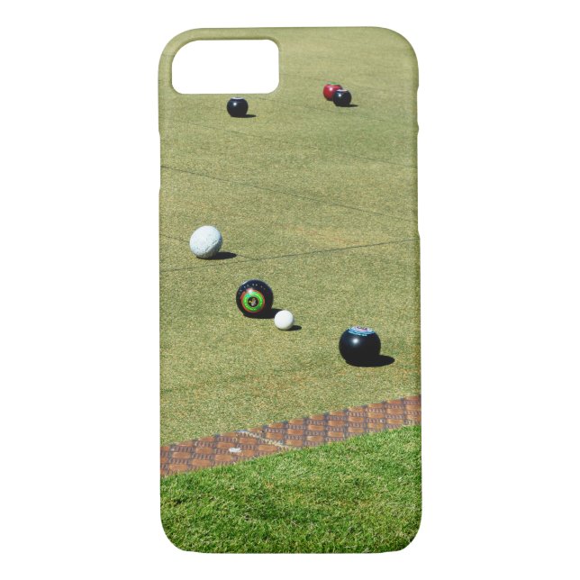 Capa Para iPhone, Case-Mate Lawn Bowls Traga-O. (Verso)