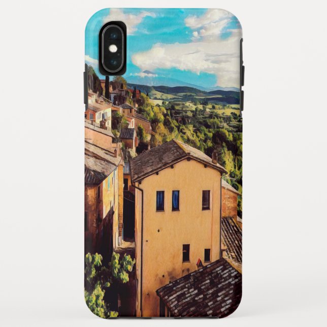 Capa Para iPhone, Case-Mate ldp MONTEPULCIANO - cidade - panorama - (Verso)