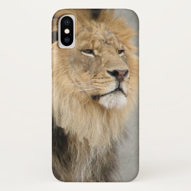 Capa Para iPhone, Case-Mate Leão Amante Rei da Selva (Verso)
