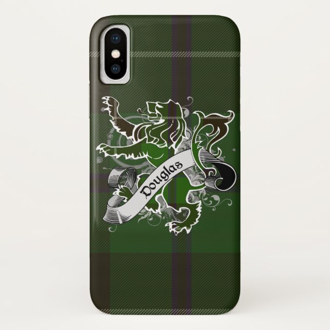 Capa Para iPhone, Case-Mate Leão do Tartan de Douglas (Verso)