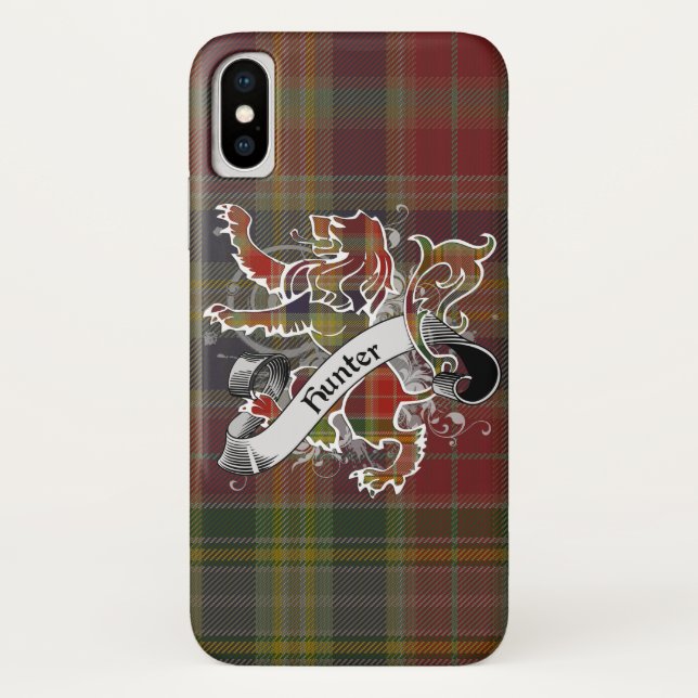 Capa Para iPhone, Case-Mate Leão do Tartan do caçador (Verso)