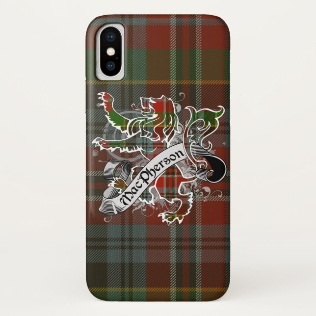 Capa Para iPhone, Case-Mate Leão MacPherson Tartan (Verso)