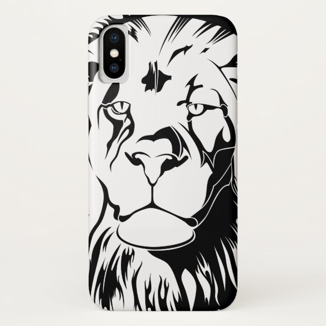 Capa Para iPhone, Case-Mate Leão Tribal 002 (Verso)