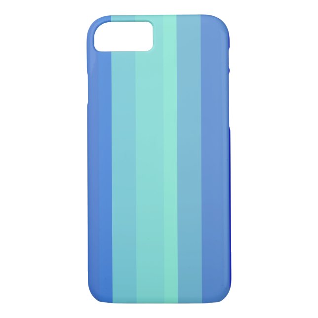 Capa Para iPhone, Case-Mate Legal faixas azuis (Verso)
