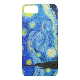 Capa iPhone 8/ 7 Legal noite estelar pintura de Vincent Van Gogh
