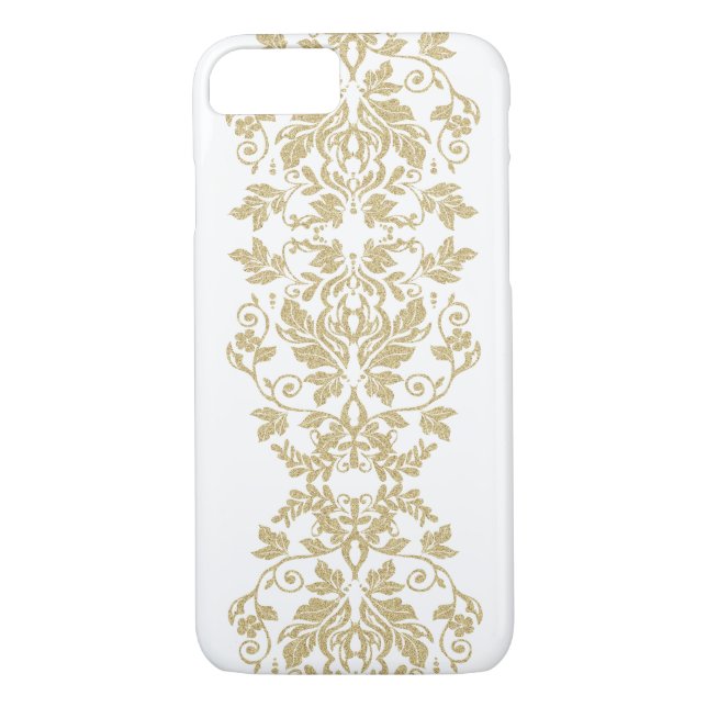 Capa Para iPhone, Case-Mate Legenda do Damask Dourado (Verso)