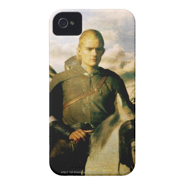 Capa Para iPhone, Case-Mate LEGOLAS GREENLEAF™ Feche no cavalo (Traseira)