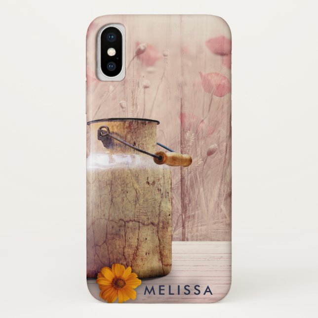 Capa Para iPhone, Case-Mate Leite Russo Consegue Estilo de País na Madeira (Verso)