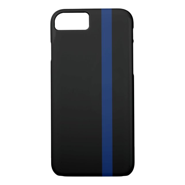 Capa Para iPhone, Case-Mate LEO dilui Blue Line (Verso)