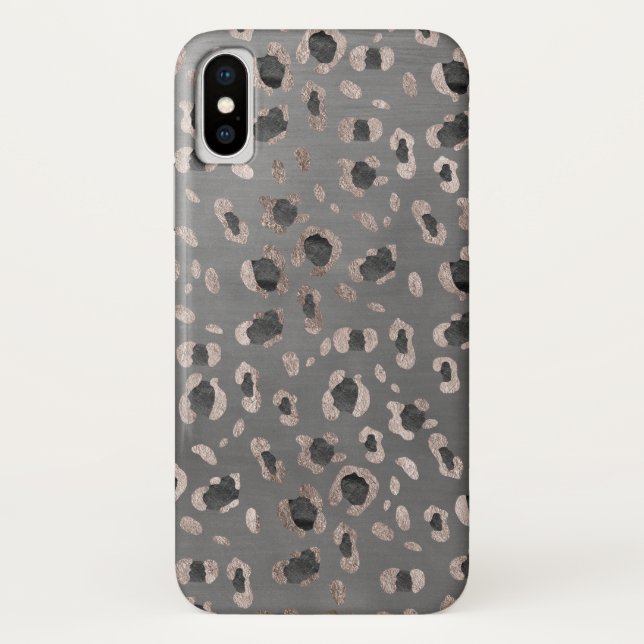 Capa Para iPhone, Case-Mate Leopard Animal Print Glam nº 6 (Verso)
