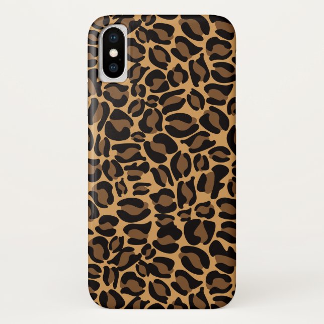 Capa Para iPhone, Case-Mate Leopard Print Patterna Selva Original (Verso)