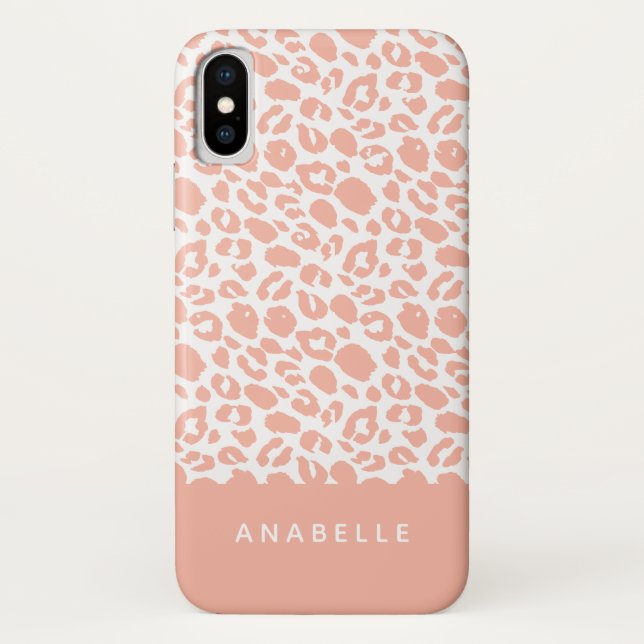 Capa Para iPhone, Case-Mate Leopardo animal moderno (Verso)