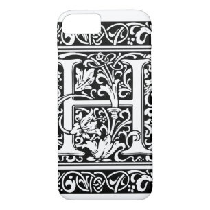 Capa Para iPhone Da Case-Mate Letra H Monograma Medieval Art Nouveau