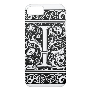 Capa Para iPhone Da Case-Mate Letra I Monograma Medieval Art Nouveau