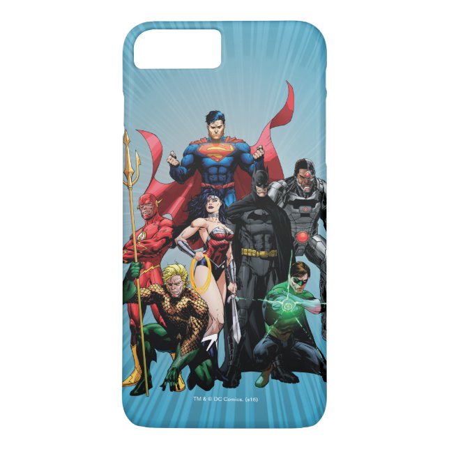 Capa Para iPhone, Case-Mate Liga da Justiça - Grupo 2 (Verso)