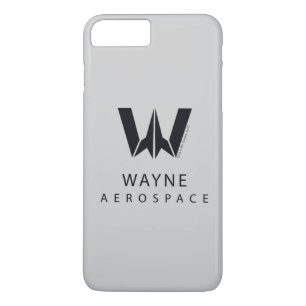 Capa iPhone 8 Plus/7 Plus Liga da Justiça   Logotipo aeroespacial Wayne