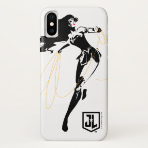 Capa Para iPhone Da Case-Mate Liga da Justiça  Mulher Maravilha Com Pop De Laç