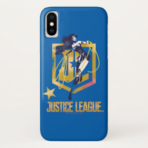 Capa Para iPhone Da Case-Mate Liga da Justiça Mulher Maravilha Logotipo JL Pop
