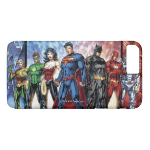 Capa iPhone 8 Plus/7 Plus Liga da Justiça   Novo 52 Liga da Justiça