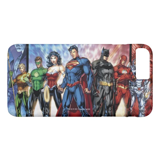 Capa Para iPhone, Case-Mate Liga da Justiça | Novo 52 Liga da Justiça (Verso (Horizontal))