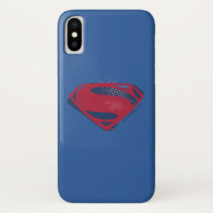 Capa Para iPhone Da Case-Mate Liga da Justiça  Símbolo Superman Pincel e Meio-
