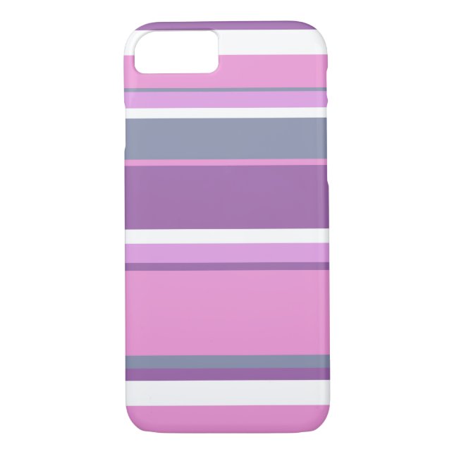Capa Para iPhone, Case-Mate Lilac stripes (Verso)