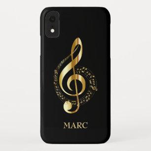 Capa Para iPhone Da Case-Mate Limpeza Dourada Monogramada