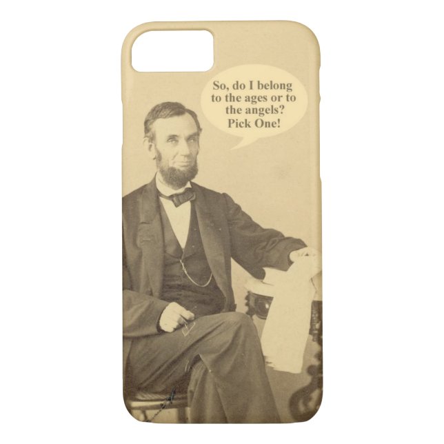 Capa Para iPhone, Case-Mate Lincoln Ages ou Angels Citação Histórica (Verso)