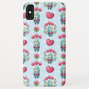 Capa Para iPhone Da Case-Mate Linda Floral Mason Jar Hearts Pattern