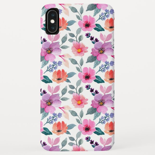 Capa Para iPhone, Case-Mate Linda Folhagem de Decores (Verso)