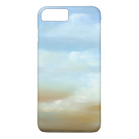 Linda paisagem com nuvens Fluffy