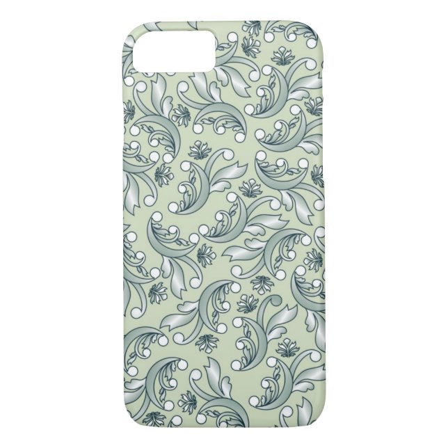Capa Para iPhone, Case-Mate Lindos e elegantes pântanos florais (Verso)