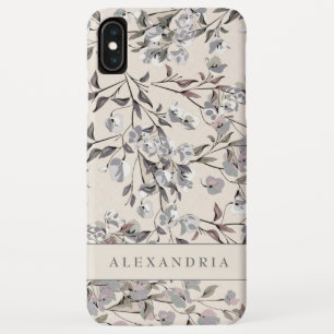 Capa Para iPhone Da Case-Mate Linen Beige Floral Personalizado