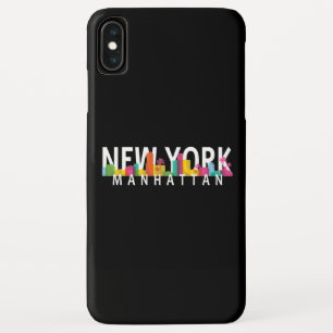 Capa Para iPhone Da Case-Mate Linha do horizonte de Nova York Manhattan com palm