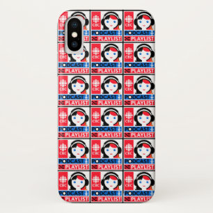 Capa Para iPhone Da Case-Mate Lista de reprodução de Podcast CBC