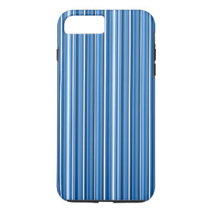 Capa iPhone 8 Plus/7 Plus Listras Azuis