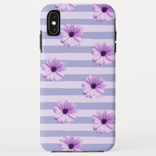 Capa Para iPhone Da Case-Mate Listras de pastel com Margaridas