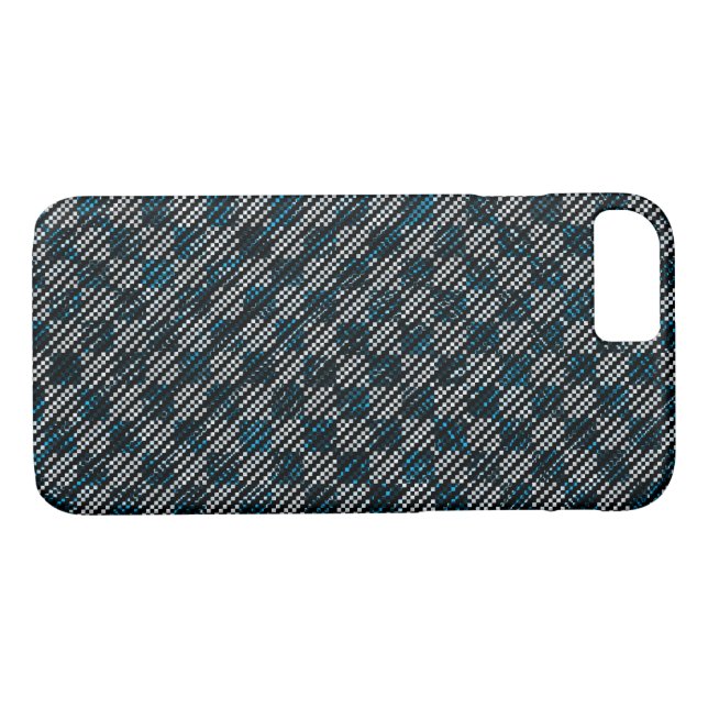 Capa Para iPhone, Case-Mate Listras esquisitas, salgadas ou inclinadas, azulad (Verso (Horizontal))