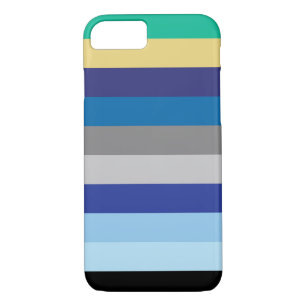 Capa Para iPhone Da Case-Mate Listras horizontais em cores do inverno